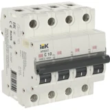 IEK ARMAT Автоматический выключатель M06N 4P C 10А