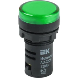 IEK Лампа AD22DS(LED)матрица d=22мм зеленый 12В AC/DC - BLS10-ADDS-012-K06 IEK Лампа AD22DS(LED)матрица d=22мм зеленый 12В AC/DC - BLS10-ADDS-012-K06