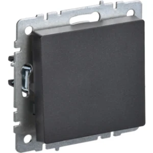 IEK BRITE Выключатель 1-клавишный 10А ВС10-1-0-БрЧ черный - BR-V10-0-10-K02 IEK BRITE Выключатель 1-клавишный 10А ВС10-1-0-БрЧ черный - BR-V10-0-10-K02