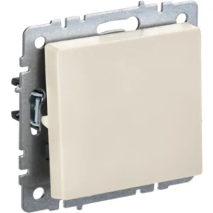 IEK BRITE Выключатель 1-клавишный 10А ВС10-1-0-БрКр бежевый - BR-V10-0-10-K10 IEK BRITE Выключатель 1-клавишный 10А ВС10-1-0-БрКр бежевый - BR-V10-0-10-K10