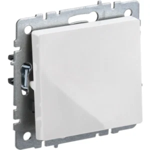 IEK BRITE Выключатель 1-клавишный проходной 10А ВС10-1-6-БрБ белый - BR-V12-0-10-K01 IEK BRITE Выключатель 1-клавишный проходной 10А ВС10-1-6-БрБ белый - BR-V12-0-10-K01