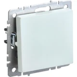 IEK BRITE Выключатель 1-клавишный проходной 10А ВС10-1-6-БрЖ жемчуг