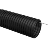 IEK Труба гофрированная ПНД d=25мм с зондом черная (50м)