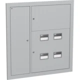 IEK Корпус металлический ЩЭ-4-Э 36 IP31 (слаботочный отсек слева) LIGHT