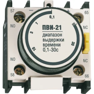 IEK Приставка ПВИ-12 задержка на включение 10-180сек 1з+1р - KPV10-11-2 IEK Приставка ПВИ-12 задержка на включение 10-180сек 1з+1р - KPV10-11-2