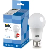 IEK Лампа светодиодная A80 шар 25Вт 230В 6500К E27