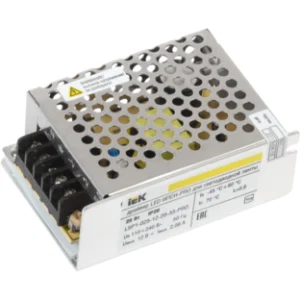 IEK Драйвер LED ИПСН-PRO 25Вт 12В блок-клеммы IP20 - LSP1-025-12-20-33-PRO IEK Драйвер LED ИПСН-PRO 25Вт 12В блок-клеммы IP20 - LSP1-025-12-20-33-PRO