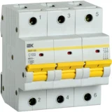 IEK Автоматический выключатель ВА47-150 3Р 100А 15кА C