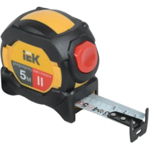 IEK Рулетка измерительная PROFESSIONAL 5м - TIR10-3-005 IEK Рулетка измерительная PROFESSIONAL 5м - TIR10-3-005