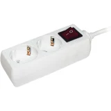 IEK Удлинитель У02К-выкл. 2 места 2P+PE/5м 3х1мм2 16А/250В