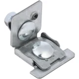 IEK Держатель проводника круглого 6-10мм для фальца 0,6-8мм оцинкованная сталь